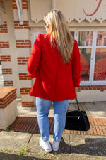 Charger l&#39;image dans la galerie, Blazer Marie Rouge
