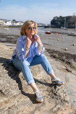 Charger l&#39;image dans la galerie, Chemisier rayure Amandine Lili Cocotte
